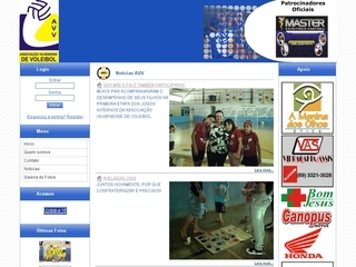 Thumbnail do site AVV - Associao Vilhenense de Voleibol