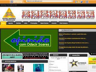 Thumbnail do site Rádio Rondônia FM - 89,9FM