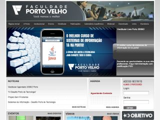 Thumbnail do site FIP - Faculdade de Porto Velho