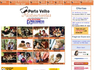 Thumbnail do site Porto Velho Restaurantes