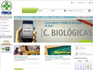 Thumbnail do site FIMCA - Faculdades Integradas Aparcio Carvalho