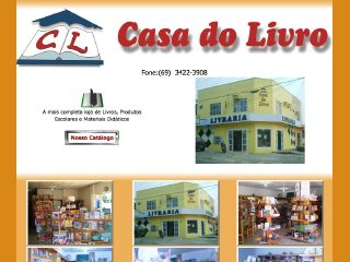 Thumbnail do site Casa do Livro - Livraria