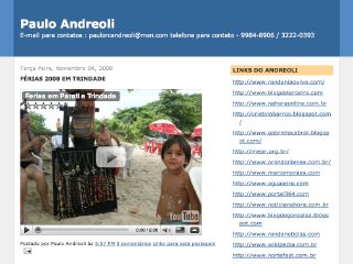 Thumbnail do site Paulo Andreoli - Blog