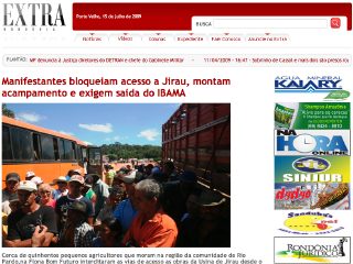 Thumbnail do site Extra - Rondônia