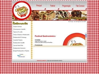 Thumbnail do site Festival Gastronômico Cacoal Sabor