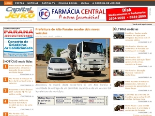 Thumbnail do site Capital do Jerico - Formula 1 da Amaznia
