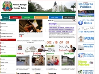 Thumbnail do site Prefeitura Municipal de Domingos Martins