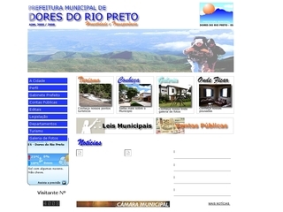 Thumbnail do site Prefeitura Municipal de Dores do Rio Preto