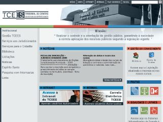 Thumbnail do site TCEES - Tribunal de Contas do Estado do Esprito Santo