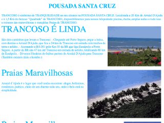 Thumbnail do site Pousada Santa Cruz