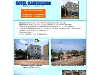 Thumbnail do site Hotel Castelhanos