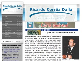 Thumbnail do site Ricardo Corrêa Dalla - Advogados & associados