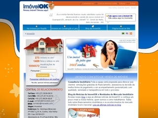 Thumbnail do site A imobiliria Imvel OK: imveis no litoral do ES