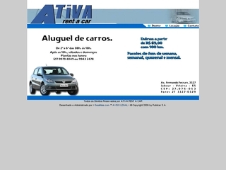 Thumbnail do site Ativa Rent a Car