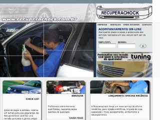 Thumbnail do site Centro Automotivo Recuperachock