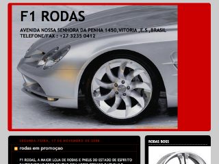 Thumbnail do site F1 Rodas e Pneus - Vitria