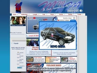 Thumbnail do site Manos Rent a Car