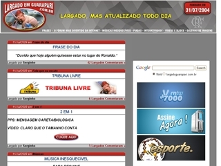 Thumbnail do site Largado em Guarapari