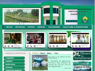 Thumbnail do site Prefeitura Municipal de Campos de Jlio