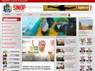 Thumbnail do site Prefeitura Municipal de Sinop