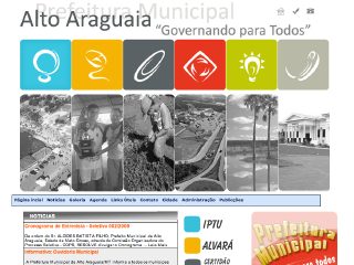 Thumbnail do site Prefeitura Municipal de Alto Araguaia