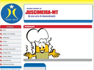 Thumbnail do site Prefeitura Municipal de Juscimeira