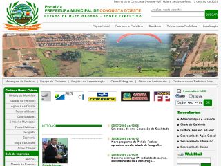 Thumbnail do site Prefeitura Municipal de Conquista d