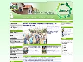 Thumbnail do site Prefeitura Municipal de Denise
