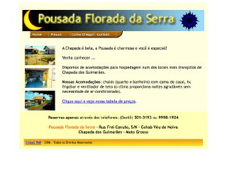 Thumbnail do site Pousada Florada da Serra