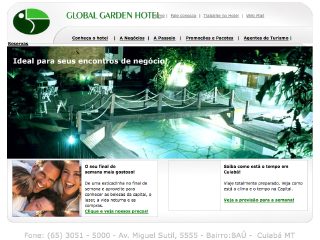 Thumbnail do site Global Garden Hotel