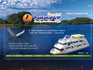Thumbnail do site Pantanal VIP Barco-hotel