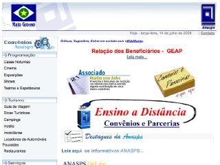 Thumbnail do site ANASPS - Associao Nacional dos Servidores da Previdncia Social