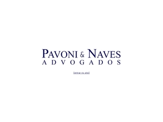 Thumbnail do site Pavoni & Naves Advocacia