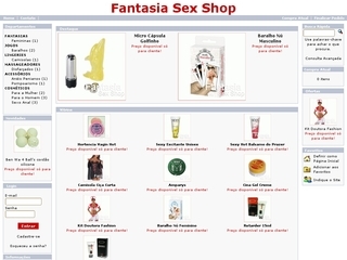 Thumbnail do site Fantasia Sexshop
