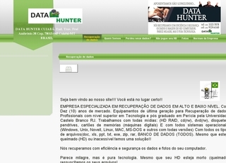 Thumbnail do site Data Hunter Cuiab