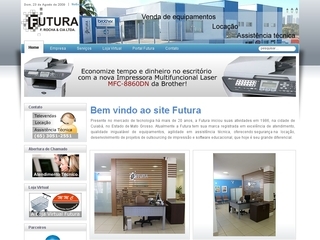 Thumbnail do site F. Rocha & Cia Ltda.