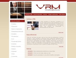 Thumbnail do site VRM Consultoria & Advocacia