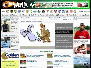 Thumbnail do site futebolpress.com.br