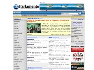 Thumbnail do site Jornal O Parlamento