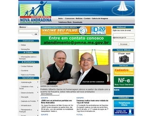 Thumbnail do site Prefeitura Municipal de Nova Andradina