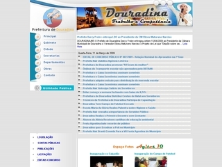 Thumbnail do site Prefeitura Municipal de Douradina