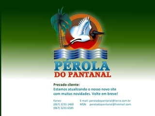Thumbnail do site Prola do Pantanal