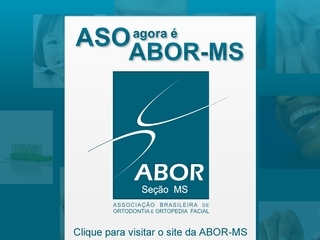 Thumbnail do site ABOR MS - Associação Brasileira de Ortodontia e Ortopedia Facial