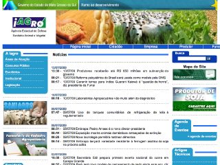 Thumbnail do site Agência Estadual de Defesa Sanitária Animal e Vegetal - MS