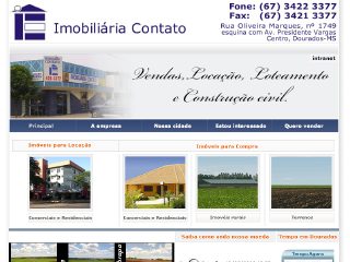 Thumbnail do site Imobiliria Contato