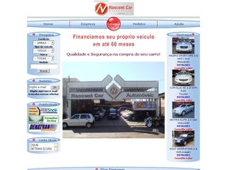 Thumbnail do site Nascent Car