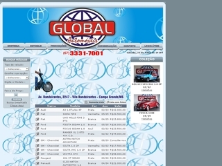 Thumbnail do site Global Automveis 