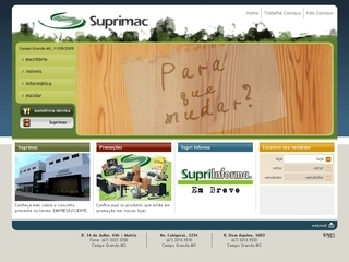 Thumbnail do site Suprimac - Produtos para escritrio
