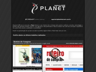 Thumbnail do site Planet Internet