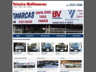 Thumbnail do site Teixeira Multimarcas
